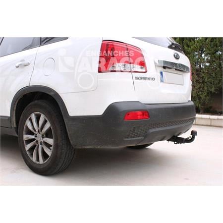 Aragon Horizontaly Removable Towbar for Hyundai SANTA FE 2006 to 2012