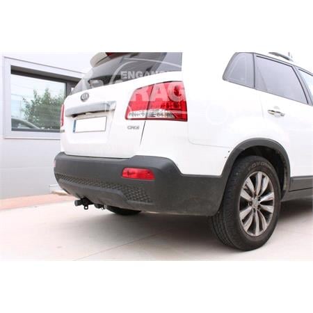 Aragon Horizontaly Removable Towbar for Hyundai SANTA FE 2006 to 2012