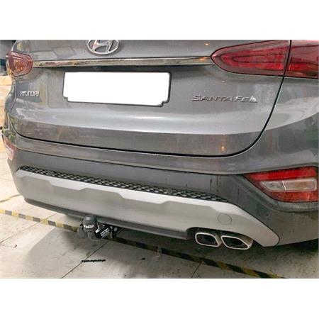 Aragon Swan Neck Ball Towbar for Hyundai SANTA FE IV 2018 to 2020