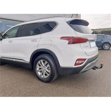 Aragon Horizontaly Removable Towbar for Hyundai SANTA FE IV 2018 to 2020