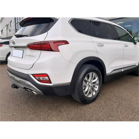 Aragon Horizontaly Removable Towbar for Hyundai SANTA FE IV 2018 to 2020