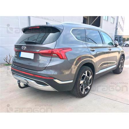 Aragon Vertically Detachable Towbar for Hyundai SANTA FE V 2024 Onwards