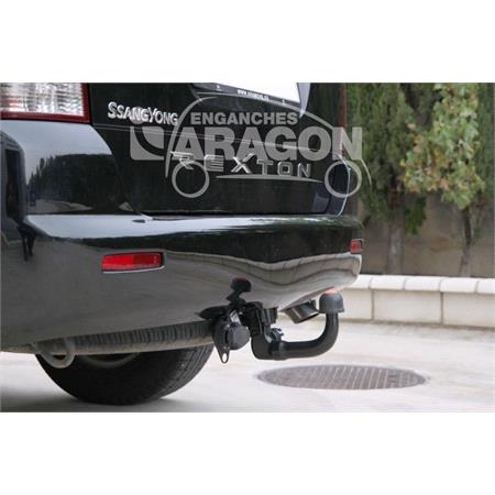 Aragon Vertically Detachable Towbar for Ssangyong REXTON 2002 to 2017