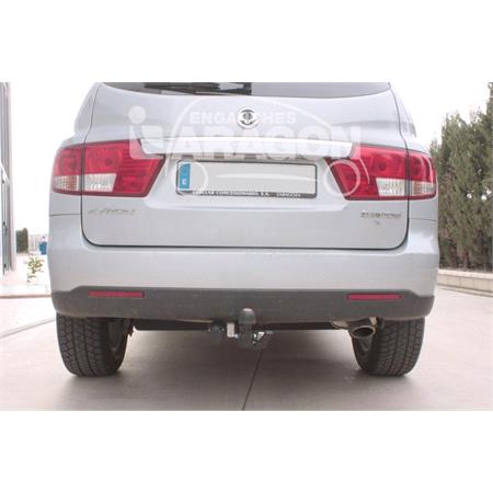 Aragon Horizontaly Removable Towbar for Ssangyong KYRON 2005 to 2014
