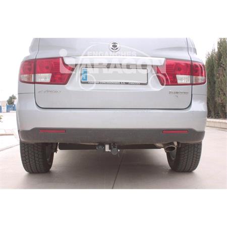 Aragon Horizontaly Removable Towbar for Ssangyong KYRON 2005 to 2014