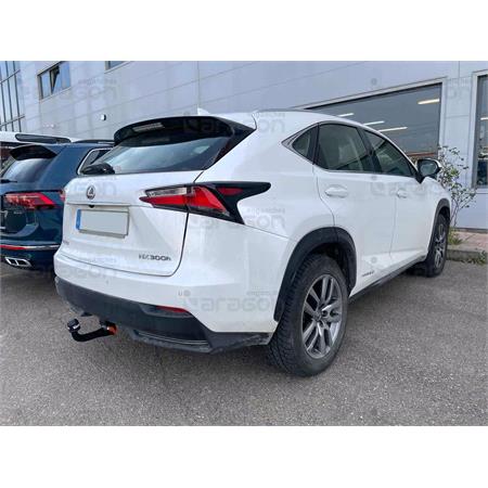 Aragon Vertically Detachable Towbar for Lexus NX 300h, 2014 to 2020