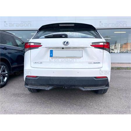 Aragon Vertically Detachable Towbar for Lexus NX 300h, 2014 to 2020