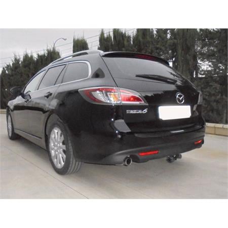 Aragon Horizontaly Removable Towbar for Mazda 6 Hatchback 2007 to 2012