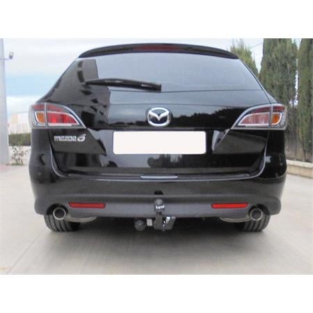 Aragon Horizontaly Removable Towbar for Mazda 6 Hatchback 2007 to 2012