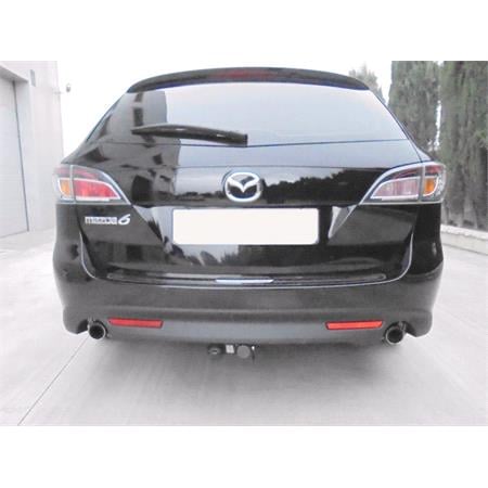 Aragon Horizontaly Removable Towbar for Mazda 6 Hatchback 2007 to 2012