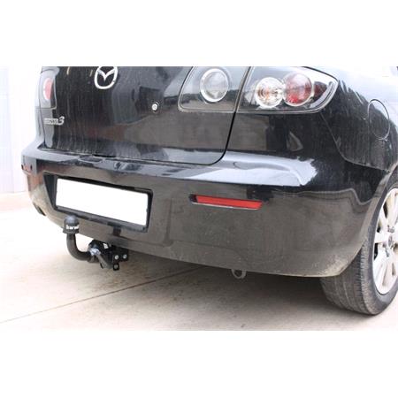 Aragon Horizontaly Removable Towbar for Mazda 3 Saloon 2003 to 2009