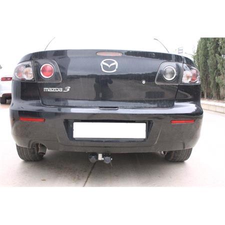 Aragon Horizontaly Removable Towbar for Mazda 3 Saloon 2003 to 2009