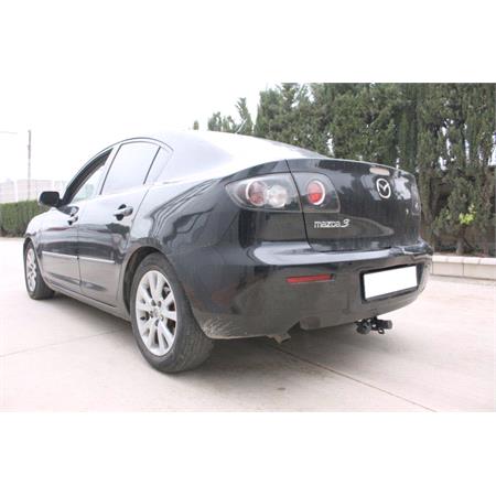 Aragon Horizontaly Removable Towbar for Mazda 3 Saloon 2003 to 2009