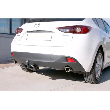 Aragon Horizontaly Removable Towbar for Mazda 3 2013 to 2018