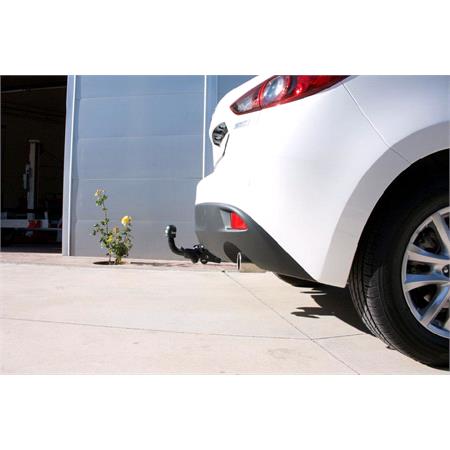 Aragon Horizontaly Removable Towbar for Mazda 3 2013 to 2018