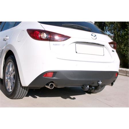 Aragon Horizontaly Removable Towbar for Mazda 3 2013 to 2018