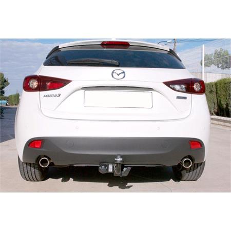 Aragon Horizontaly Removable Towbar for Mazda 3 2013 to 2018