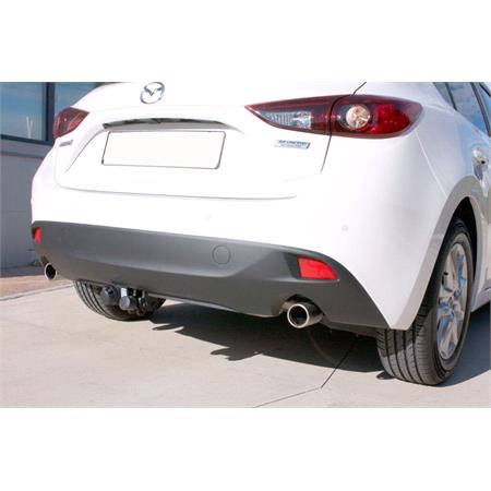 Aragon Horizontaly Removable Towbar for Mazda 3 2013 to 2018