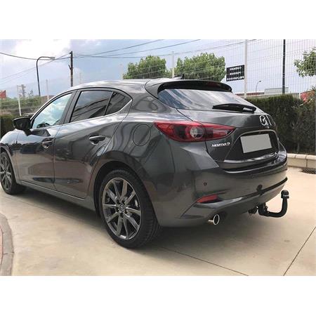 Aragon Vertically Detachable Towbar for Mazda 3 2013 to 2018