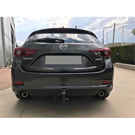 Aragon Vertically Detachable Towbar for Mazda 3 2013 to 2018