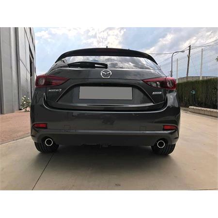 Aragon Vertically Detachable Towbar for Mazda 3 2013 to 2018