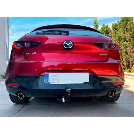 Aragon Swan Neck Ball Towbar for Mazda 3 Hatchback 2018 Onwards