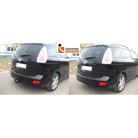 Aragon Vertically Detachable Towbar for Mazda 5 2010 to 2017