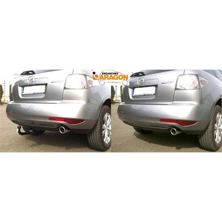 Aragon Vertically Detachable Towbar for Mazda CX 7 2007 to 2012 (Diesel Models)