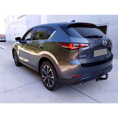 Aragon Horizontaly Removable Towbar for Mazda CX 5 2011 to 2016