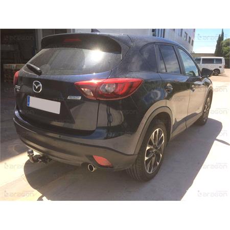 Aragon Horizontaly Removable Towbar for Mazda CX 5 2011 to 2016