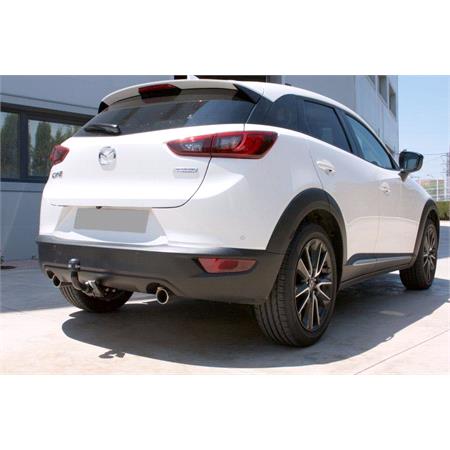 Aragon Horizontaly Removable Towbar for Mazda CX 3 2015 to 2022