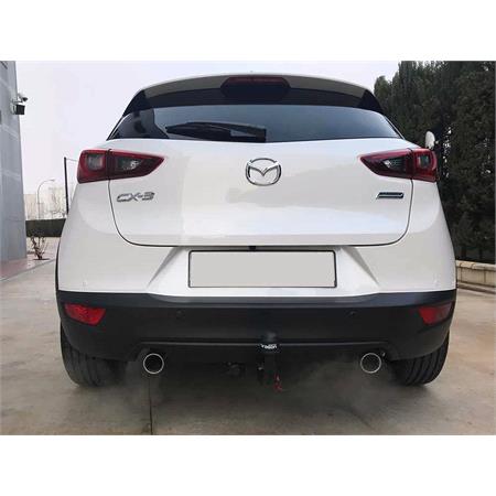 Aragon Vertically Detachable Towbar for Mazda CX 3 2015 to 2022