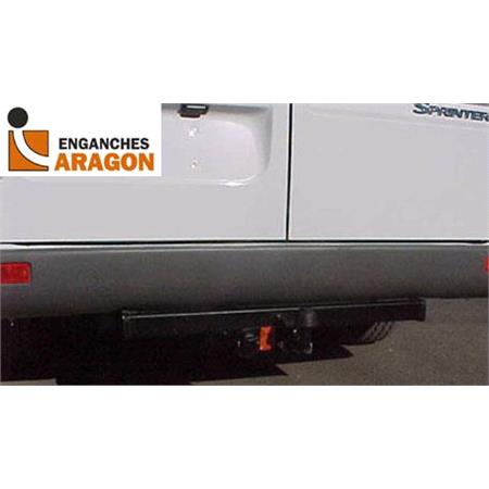 Aragon Swan Neck Ball Towbar for Mercedes SPRINTER 3 t van 1995 to 2006 (Models without Rear Step, 2.8 3.5T Wheelbase 3,550 4,025 mm)