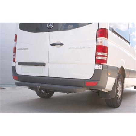 Aragon Horizontaly Removable Towbar for Mercedes SPRINTER 3,5 t van 2006 to 2018 (Except Twin Wheels) (Models with Rear Step, 3.0 5.0T Wheelbase 3250, 3665 and 4325 mm)