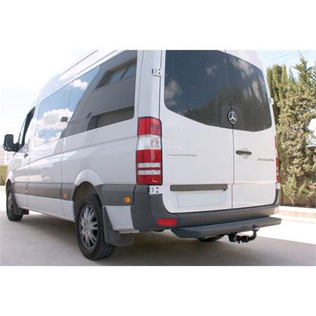 Aragon Horizontaly Removable Towbar for Mercedes SPRINTER 3,5 t van 2006 to 2018 (Except Twin Wheels) (Models with Rear Step, 3.0 5.0T Wheelbase 3250, 3665 and 4325 mm)