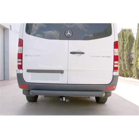 Aragon Horizontaly Removable Towbar for Mercedes SPRINTER 3,5 t van 2006 to 2018 (Except Twin Wheels) (Models with Rear Step, 3.0 5.0T Wheelbase 3250, 3665 and 4325 mm)