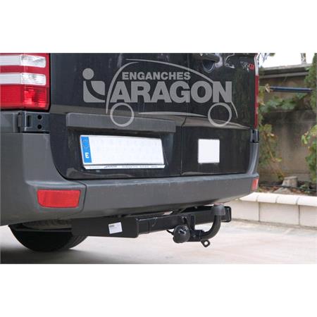 Aragon Swan Neck Ball Towbar for Mercedes SPRINTER 3,5 t van 2006 to 2018 (Except Twin Wheels) (Models without Rear Step, 3.0 5.0T Wheelbase 3250, 3665 and 4325 mm)