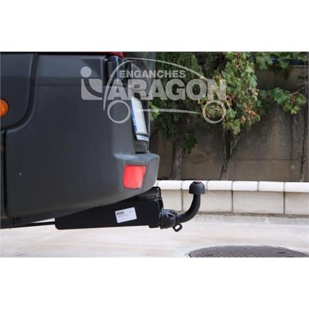 Aragon Swan Neck Ball Towbar for Mercedes SPRINTER 3,5 t van 2006 to 2018 (Except Twin Wheels) (Models without Rear Step, 3.0 5.0T Wheelbase 3250, 3665 and 4325 mm)