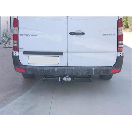 Aragon Flange Ball Towbar for Volkswagen CRAFTER 30 50 Flatbed / Chassis 2006 to 2016  (Except Twin Wheels)