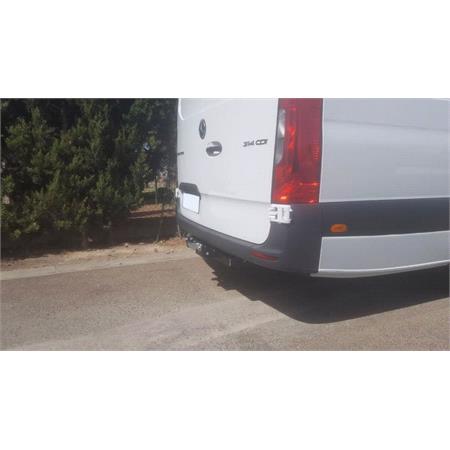 Aragon Flange Ball Towbar for Mercedes SPRINTER 3 t Box 2018 Onwards (Except Twin Wheels) (Models without Rear Step, 3.0 5.0T Wheelbase 3250, 3665 and 4325 mm)