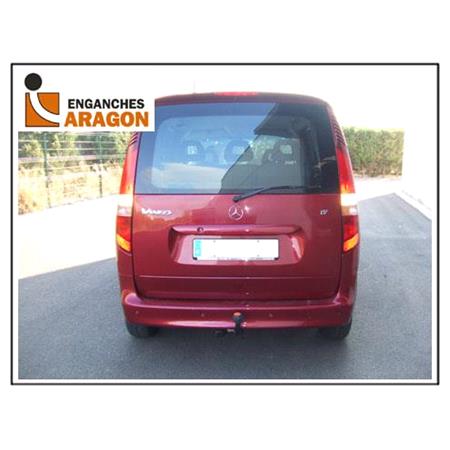 Aragon Swan Neck Ball Towbar for Mercedes VANEO 2002 to 2005
