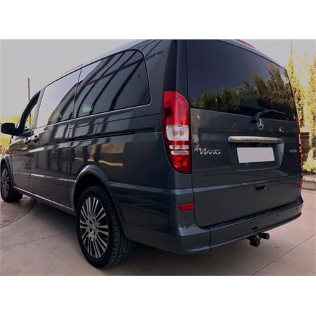 Aragon Horizontaly Removable Towbar for Mercedes VIANO 2003 to 2014