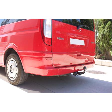 Aragon Horizontaly Removable Towbar for Mercedes VIANO 2003 to 2014