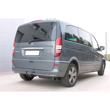 Aragon Horizontaly Removable Towbar for Mercedes VIANO 2003 to 2014