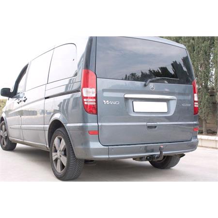Aragon Horizontaly Removable Towbar for Mercedes VIANO 2003 to 2014