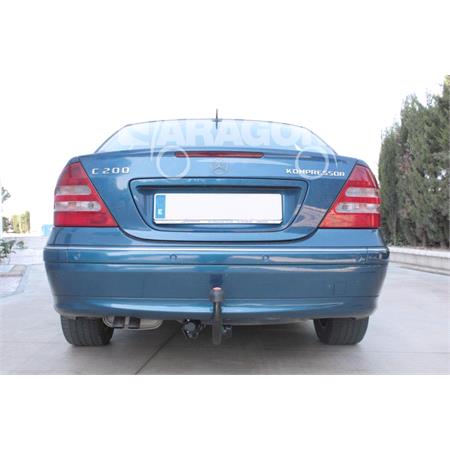 Aragon Vertically Detachable Towbar for Mercedes C CLASS 2000 to 2007 (Except AMG Engine)