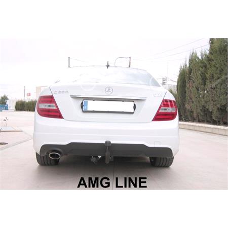 Aragon Vertically Detachable Towbar for Mercedes E CLASS Convertible 2010 to 2017 (Except AMG Engine)