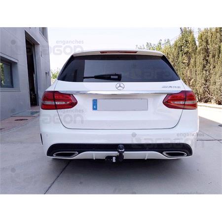 Aragon Swan Neck Ball Towbar for Mercedes C CLASS 2013 to 2020 (Except 63 AMG)