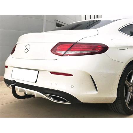 Aragon Vertically Detachable Towbar for Mercedes C CLASS 2014 to 2018 (Except 63 AMG)