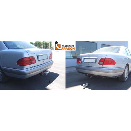 Aragon Horizontaly Removable Towbar for Mercedes E CLASS 1995 to 2002